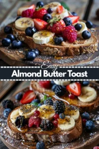 Almond Butter Toast