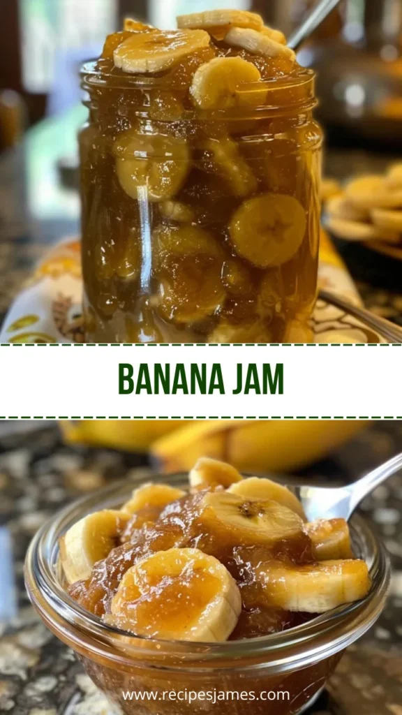 Banana Jam Easy Homemade Sweet Spread 2 Banana Jam