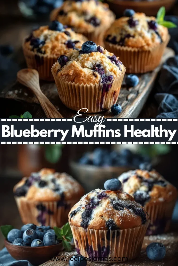 Healthy Blueberry Muffins | Soft and Naturally Sweet 2 Healthy Blueberry Muffins | Soft and Naturally Sweet