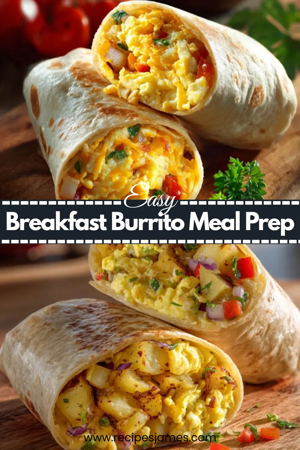 Breakfast Burrito Meal Prep Easy Healthy Breakfast