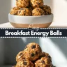 Breakfast Energy Balls Easy No Bake Healthy Snack