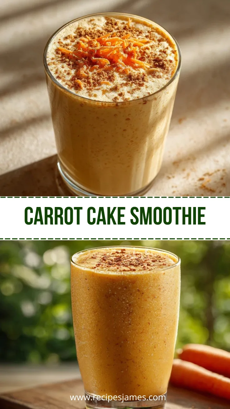 Home 44 Healthy Carrot Cake Smoothie Easy Breakfast Drink