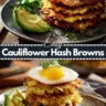 Easy Cauliflower Hash Browns Recipe (Healthy Breakfast Idea)