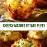 Cheesy Mashed Potato Puffs Easy Snack Recipe