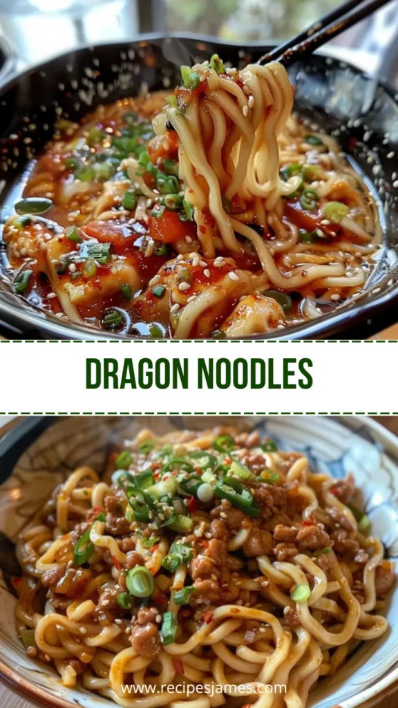 Dragon Noodles Easy Spicy Noodle Recipe 2 Dragon Noodles