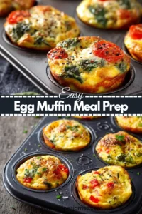 Egg Muffin Meal Prep