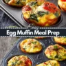 Egg Muffin Meal Prep Easy Healthy Breakfast