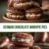 German Chocolate Whoopie Pies Easy Dessert Recipe