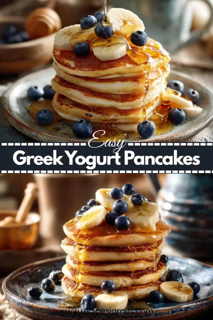 Greek Yogurt Pancakes | Fluffy, High-Protein Breakfast 2 Greek Yogurt Pancakes | Fluffy, High-Protein Breakfast