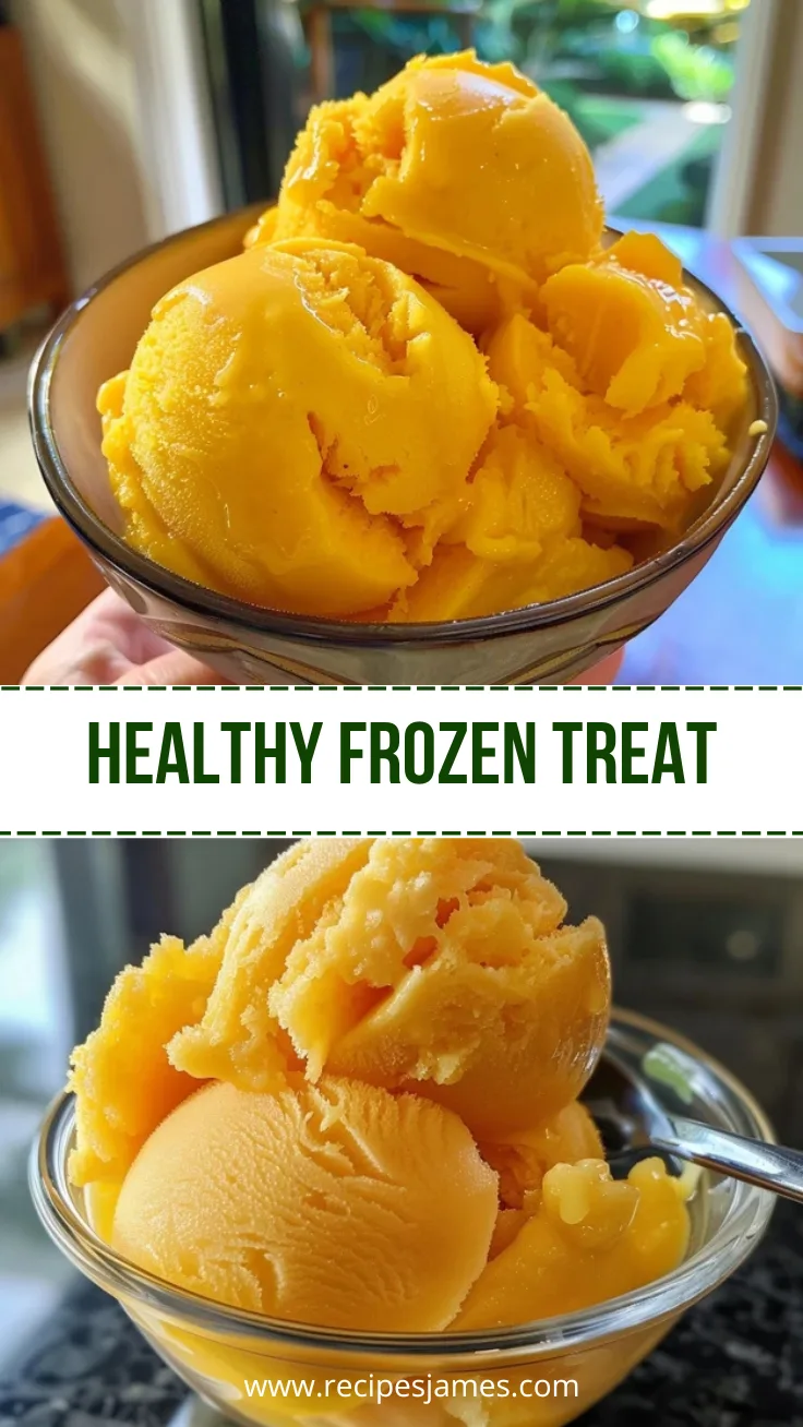 Home 45 Best Mango Sorbet Recipe with 3 Ingredients