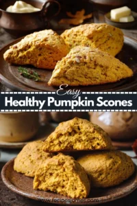 Healthy Pumpkin Scones