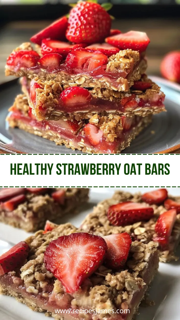 Home 41 Healthy Strawberry Oatmeal Bars Vegan Gluten Free