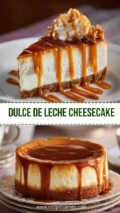 Homemade Dulce De Leche Cheesecake