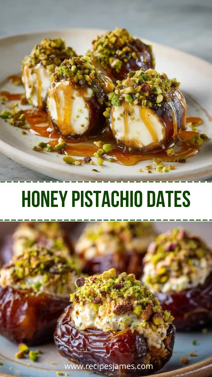 Home 43 Honey Pistachio Stuffed Dates Easy No Bake Dessert