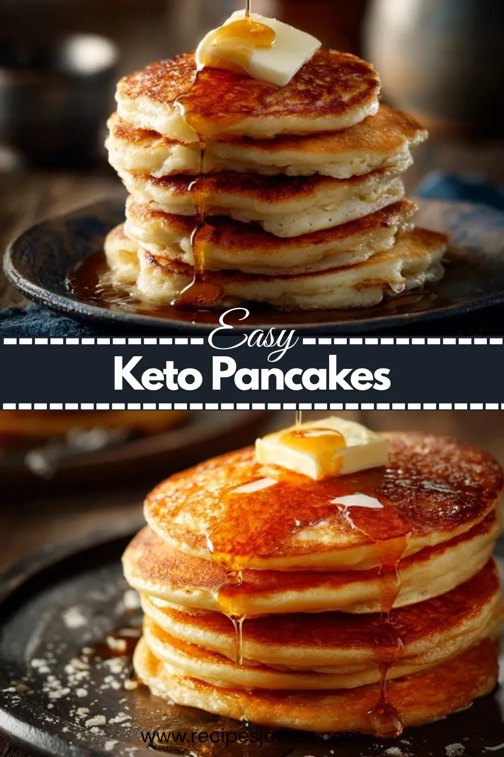 Easy Keto Pancakes Recipe (Fluffy and Low Carb)