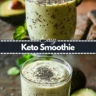 Keto Smoothie Low Carb Breakfast
