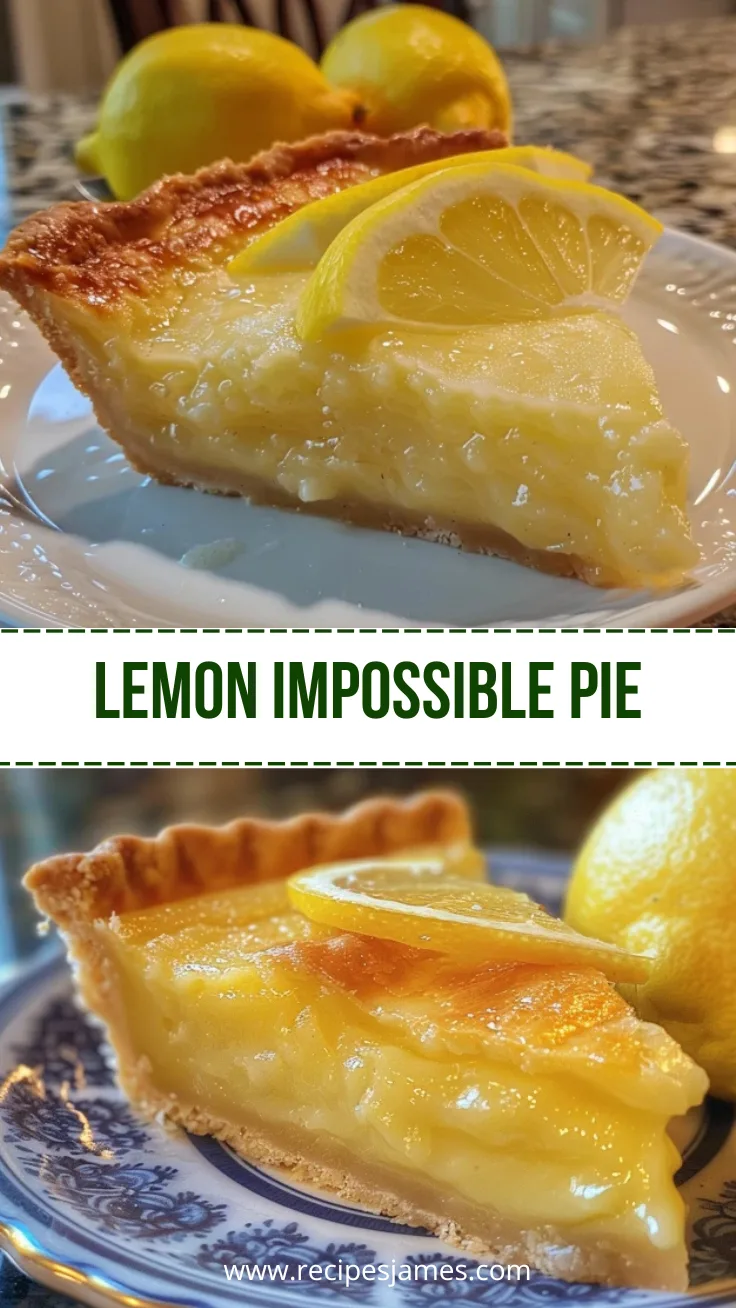 Home 39 Baby Lemon Impossible Pie Easy Magic Dessert Recipe