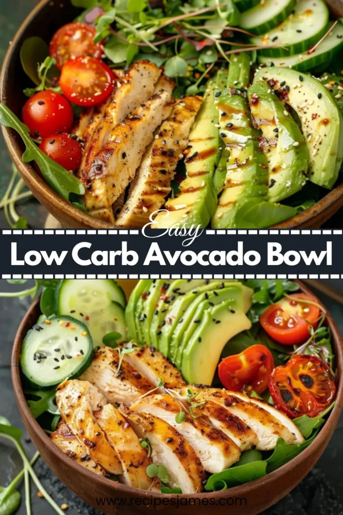Low Carb Avocado Bowl Healthy Keto Meal 2 Low Carb Avocado Bowl Healthy Keto Meal