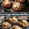 Low Sugar Banana Muffins Healthy Breakfast Muffins
