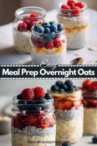 Meal Prep Overnight Oats