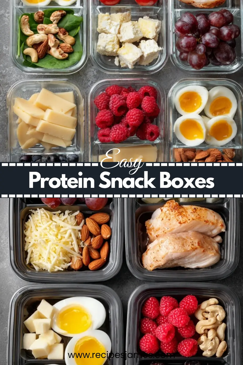Protein Snack Boxes Easy High Protein Meal Prep