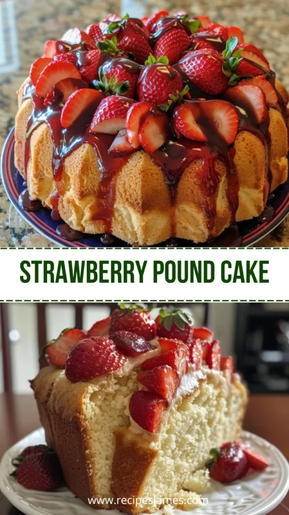 Best Moist Strawberry Pound Cake Ever Easy Recipe 2 Strawberry Pound Cake
