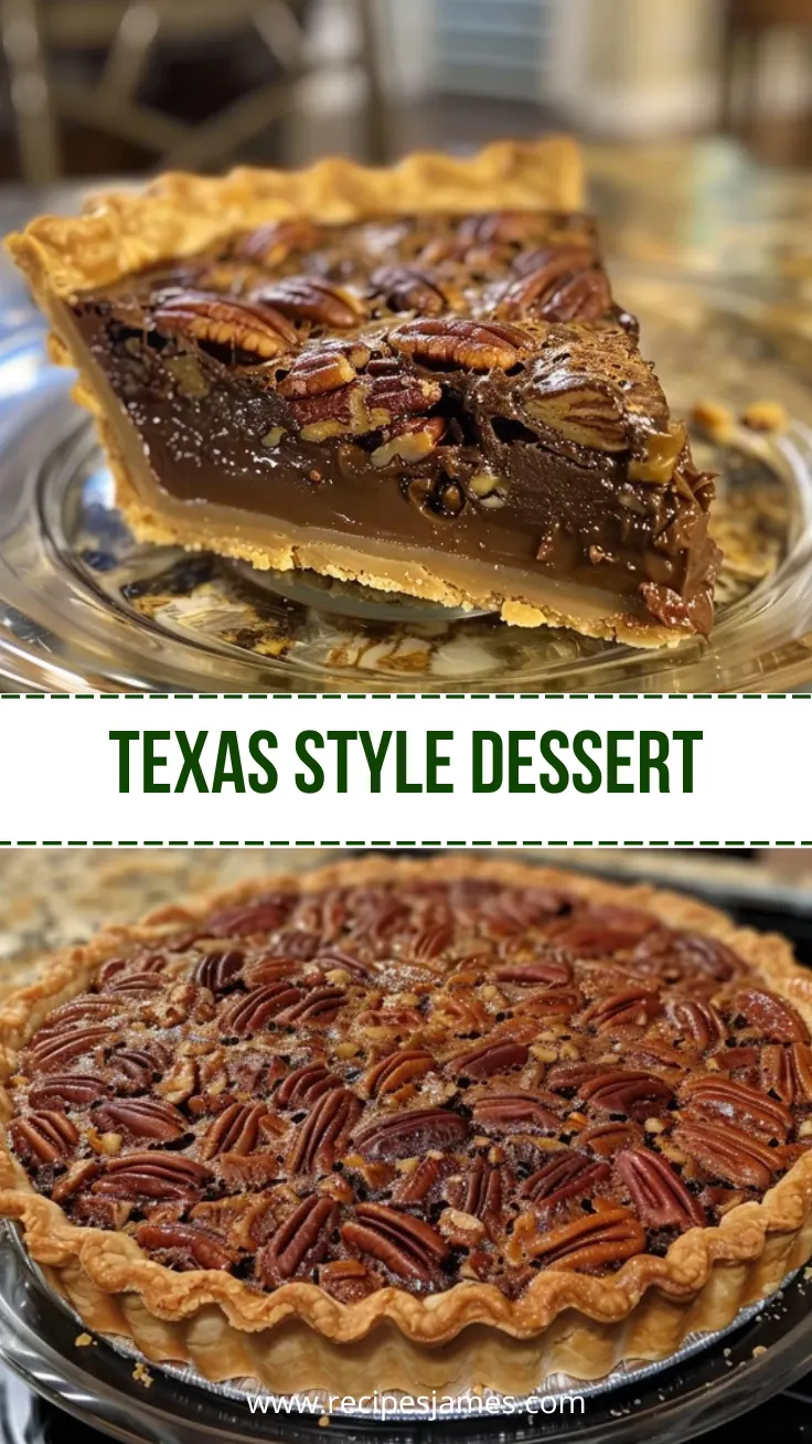 Home 42 Texas Chocolate Pecan Pie Easy Holiday Dessert Recipe