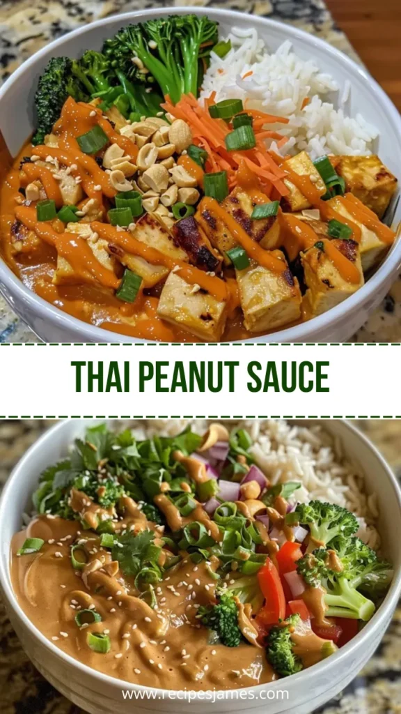 Vegan Thai Peanut Sauce Easy 5 Minute Recipe 2 Thai Peanut Sauce