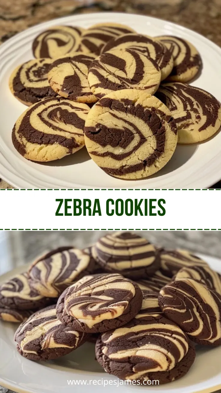 Home 46 Easy Zebra Cookies Beautiful Swirl Cookie Recipe