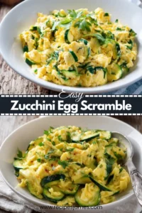 Zucchini Egg Scramble