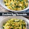 Easy Zucchini Egg Scramble (Healthy Low Carb Breakfast)