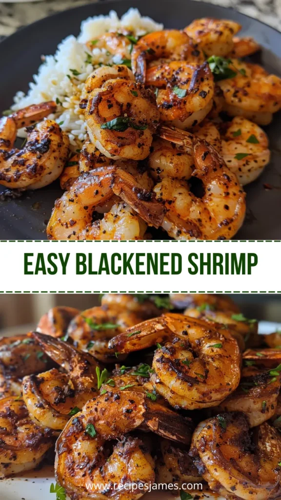 Easy Blackened Shrimp (Juicy 10-Minute Recipe) 2 Easy Blackened Shrimp