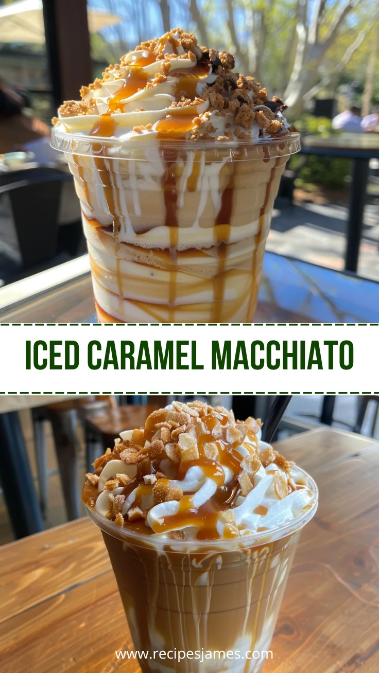 Home 41 Iced Caramel Macchiato Recipe (Easy Homemade Coffee Drink)