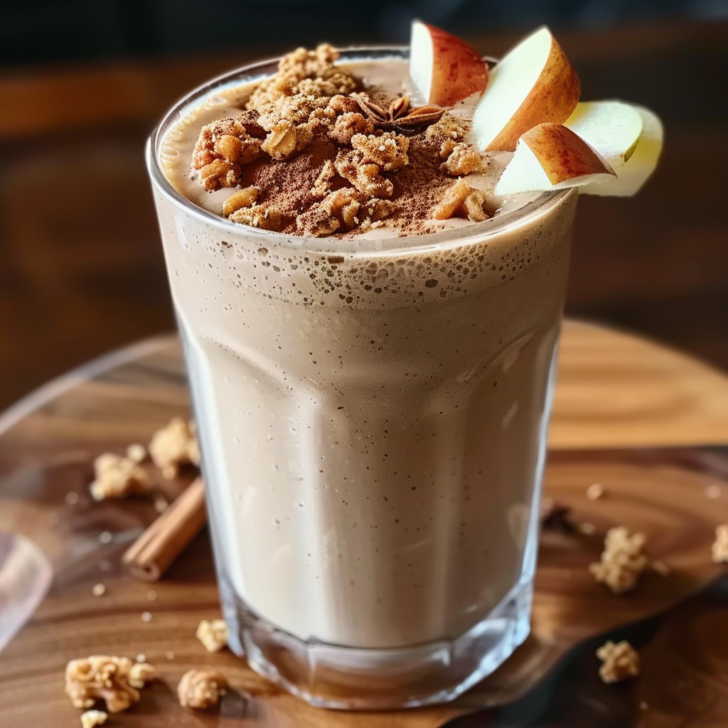 Home 70 Apple Pie Cinnamon Protein Smoothie Recipe
