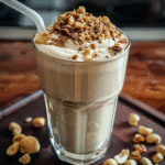 Creamy Vanilla Protein Shake with Nuts 3 Creamy Vanilla Protein Shake with Nuts