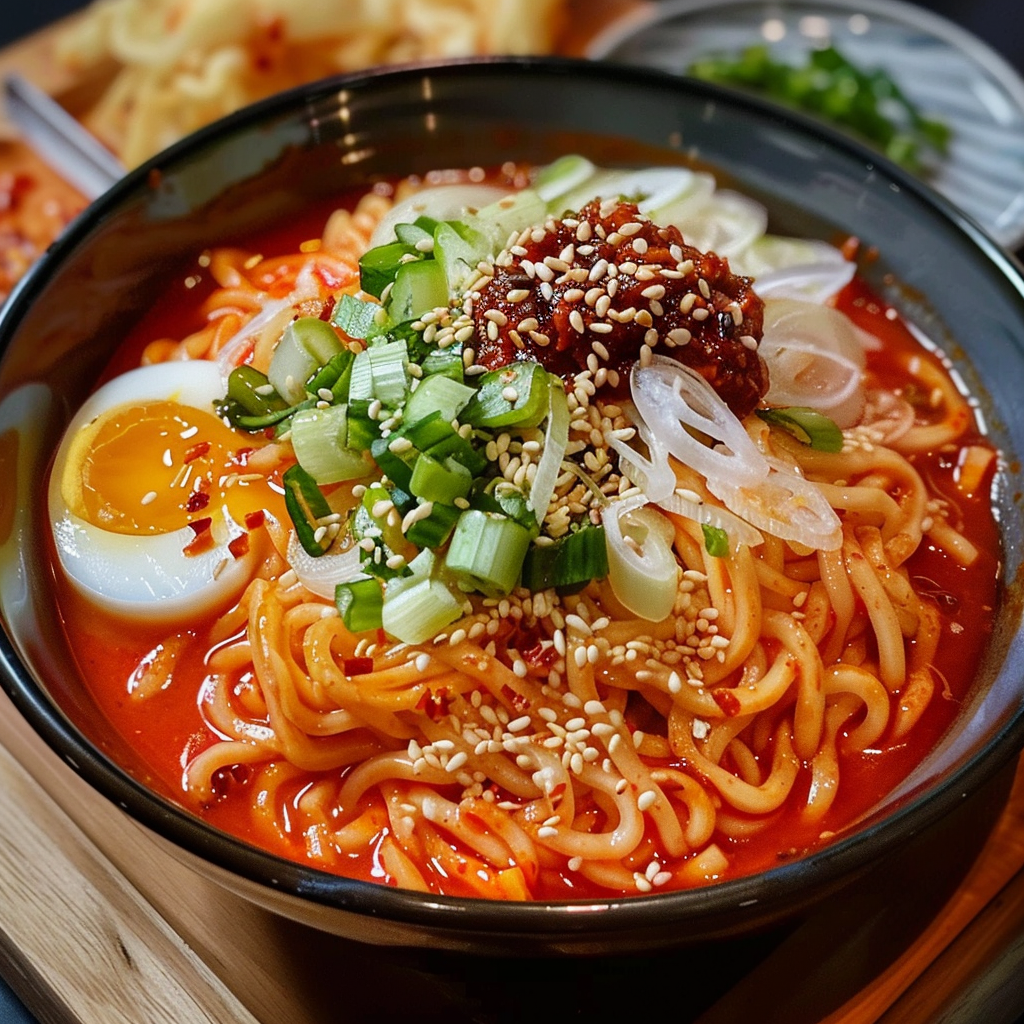 Home 63 Bibim Guksu (Cold Spicy Korean Mixed Noodles) Recipe
