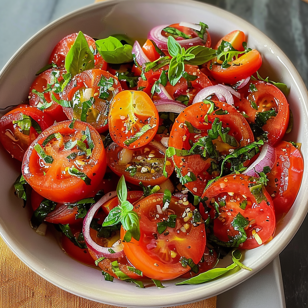 Home 40 Summer Tomato Salad: A Refreshing and Flavorful Dish