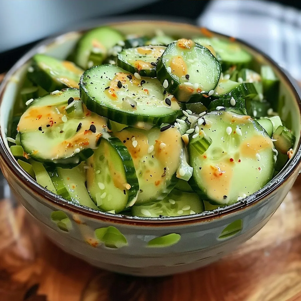 Home 42 Viral Creamy Asian Cucumber Salad Recipe