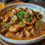 Cozy Hungarian Mushroom Paprikash Comfort Dish 3 Cozy Hungarian Mushroom Paprikash Comfort Dish