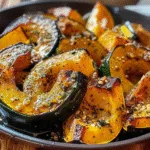Roasted Acorn Squash with Maple and Spices 3 Roasted Acorn Squash with Maple and Spices