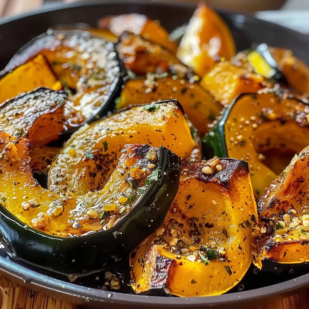 Home 44 Roasted Acorn Squash with Maple and Spices