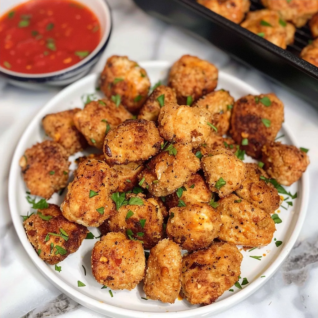 Home 42 Air Fryer Chicken Bites Recipe with Seasoned Chicken