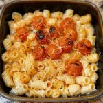 Viral TikTok Pasta Recipe with Cherry Tomatoes and Feta 3 Viral TikTok Pasta Recipe with Cherry Tomatoes and Feta