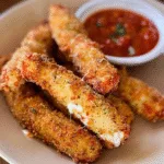 Air Fryer Mozzarella Sticks: Crispy Delicacy 3 Air Fryer Mozzarella Sticks: Crispy Delicacy