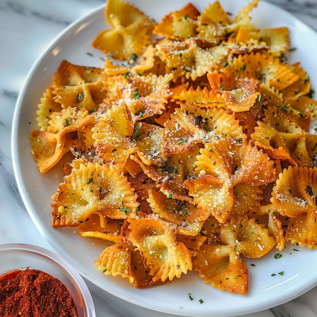 Home 40 Viral Pasta Chips: Crispy Italian Snack Recipe