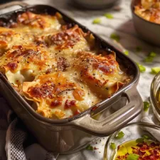 Easy Layered Beef Substitute Dumplings