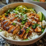 Chicken and Rice Bowls with Greek Yogurt Corn 3 Chicken and Rice Bowls with Greek Yogurt Corn