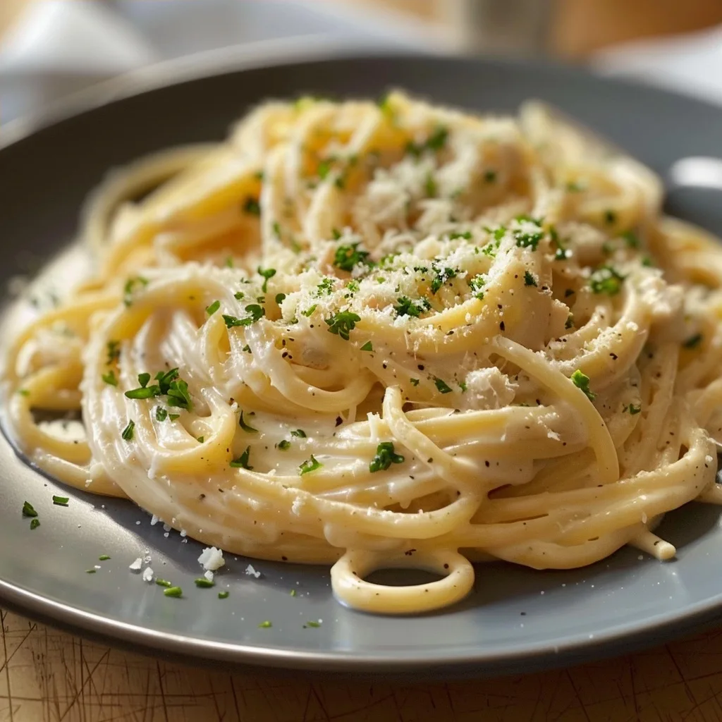 Home 42 Creamy Garlic Parmesan Pasta: A Rich and Flavorful Dish