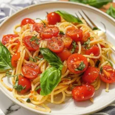 Easy Tomato Basil Pasta Recipe