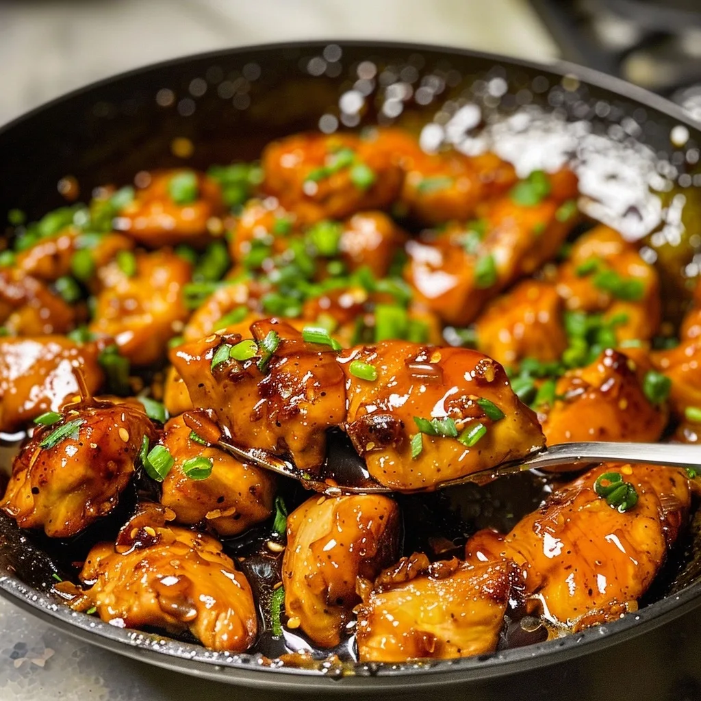 Home 40 Garlic Honey Chicken Skillet
